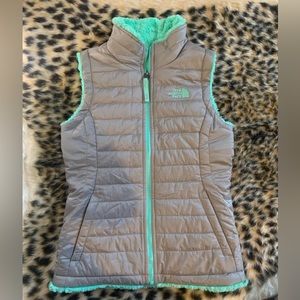 North Face reversible vest